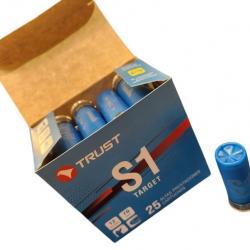 CARTON DE 250 CARTOUCHES DE SPORT TRUST TRAP S1 28G BOURRE JUPE CAL.12/70 PLOMB 7.5