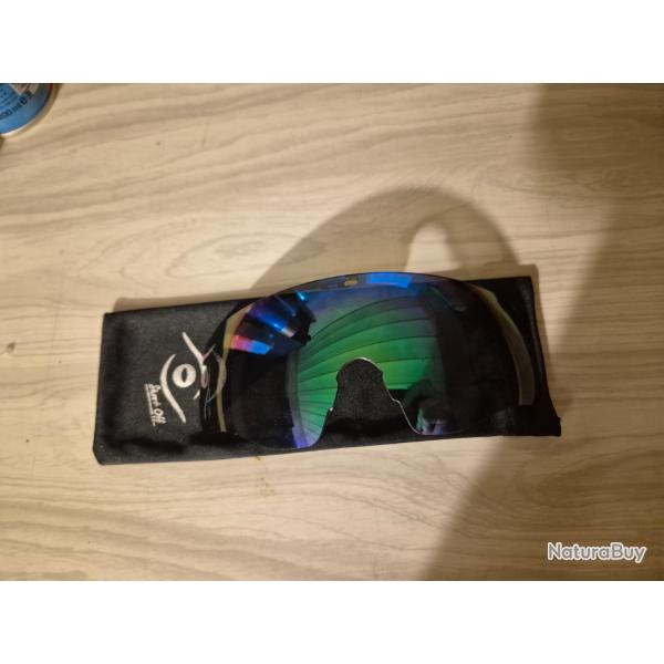 Verre pour monture shoot-off premium parme (n24)