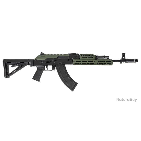Carabine PSA AK-103 GF3 Forged Rifle with ALG Trigger, JL Billet long rail, and Railed Picatinny Dus