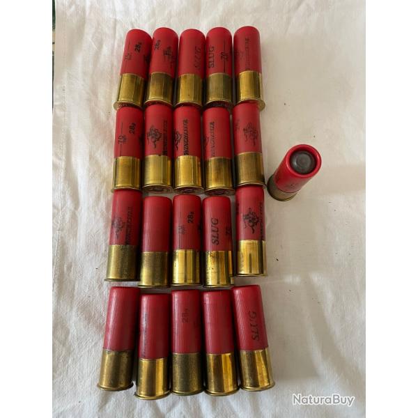Balles Winchester 70mm Slug 28gr