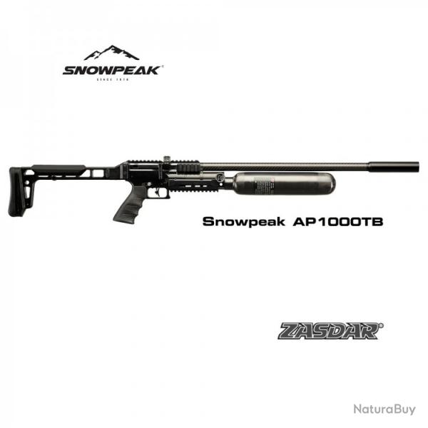 Carabine PCP SNOWPEAK AP1000TB Cal. 6,35 Rservoir en carbone + Rgulateur  ARRIVEE FIN JUILLET !!