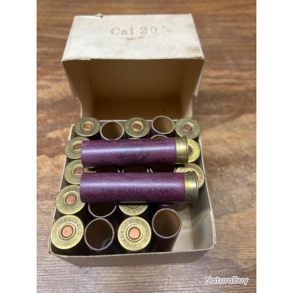 Douille de Chasse, calibre 20 lot 2