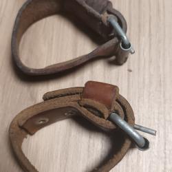 Boucle en cuir pour Bretelle Mosin Nagant