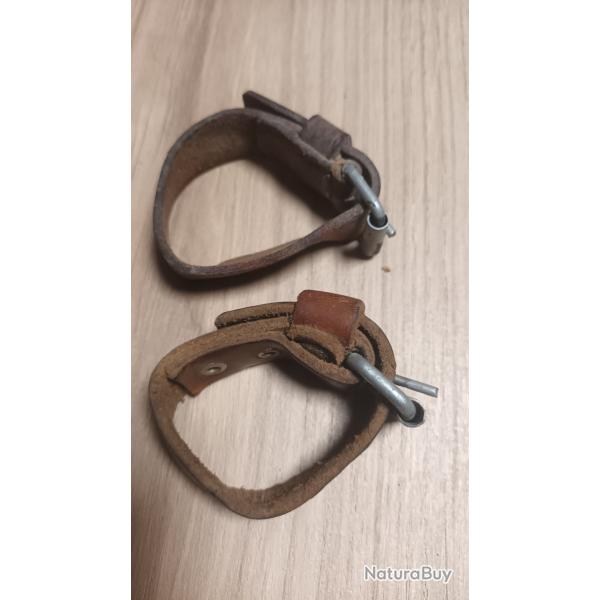 Boucle en cuir pour Bretelle Mosin Nagant