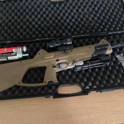 Carabine BERETTA Cx4 Xt Storm Co2 .177 / couleur DESERT / rare tube ventilé UMAREX /LUNETTE WALTHER