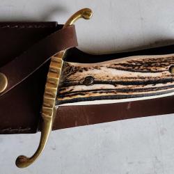 Couteau de chasse damas bel état