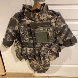 Lot Équipements Camo ACU Digital Airsoft