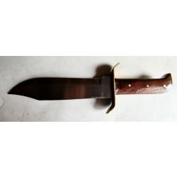 Couteau de chasse artisanal type bowie