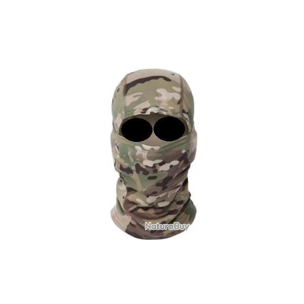 CAGOULE TACTIQUE INTEGRALE DE CAMOUFLAGE POUR SPORT CHASSE / LEGERE 45gr