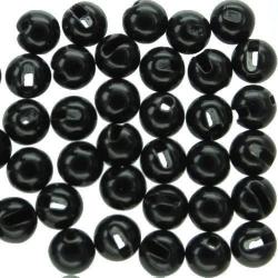 BILLES TUNGSTENE SLOT FENDUE NOIR BRILLANT DVX PAR 25 4mm