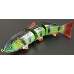 BBZ-1 SWIMBAIT 6" 15CM SLOW SINKING 59GR Green perch