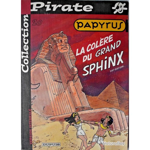 La colre du grand sphinx - Papyrus - Tome 20