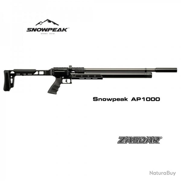 Carabine PCP SNOWPEAK AP1000 Cal. 5,5 mm Crosse synthtique + Rgulateur  ARRIVEE FIN JUILLET !!