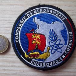 écusson militaire compagnie de gendarmerie Cherbourg en Cotentin