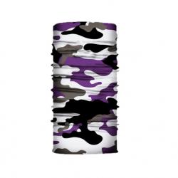 Cache cou Treillis Violet