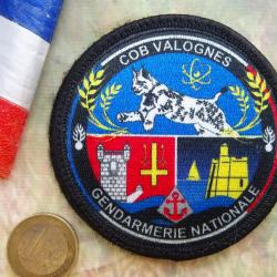 écusson tissu Communautés de brigades (CoB) gendarmerie Valognes Manche