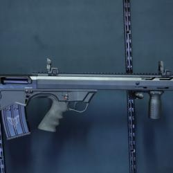 En cours d'importation ! GAUCHER Fusil à pompe FD12 Noir (Bullpup) ; 12/76 billes acier