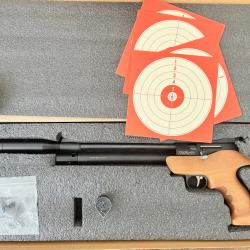 PACK Pistolet PCP multi-coups Artemis / Zasdar PP800 R (Régulé) Calibre 4,5 mm (Sous Garantie)