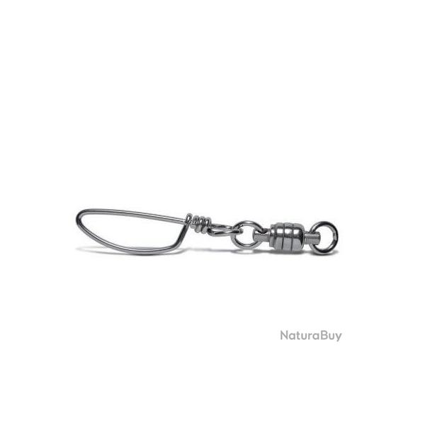 Emerillon A Agrafe Stainless Rolling Swivel With Snap T4 - Par 3