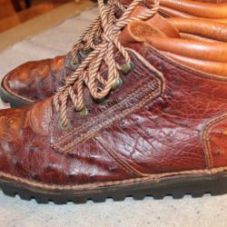 Chaussure Courteney cuir Autruche  T 47 ( 12 UK  13 US ) SAFARI BOOTS