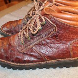 Chaussure Courteney cuir Autruche  T 47 ( 12 UK  13 US ) SAFARI BOOTS