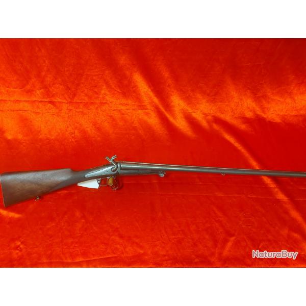 fusil lefaucheux calibre 16/65 a broche en superbe tat enchre a 1 euro
