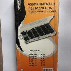 Lot boites divers assortiments + pince.