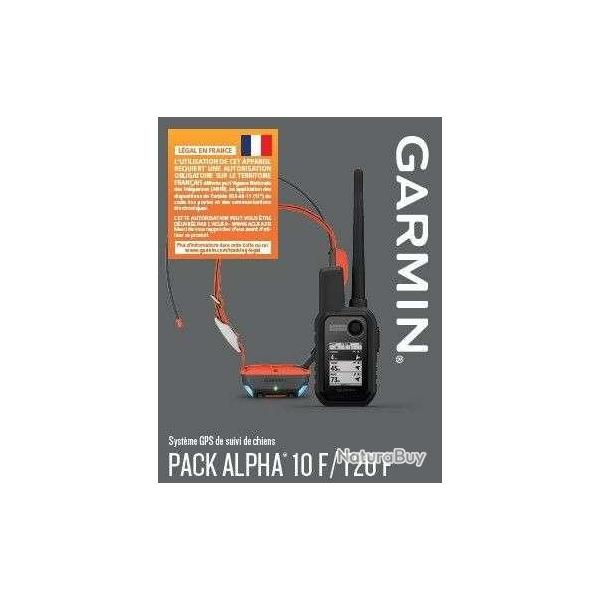 Garmin pack GPS Alpha 10 T 20 - version F