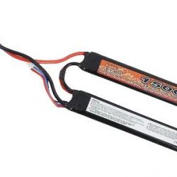 BATTERIE LI-PO 7.4V 1500MAH 2 STICKS