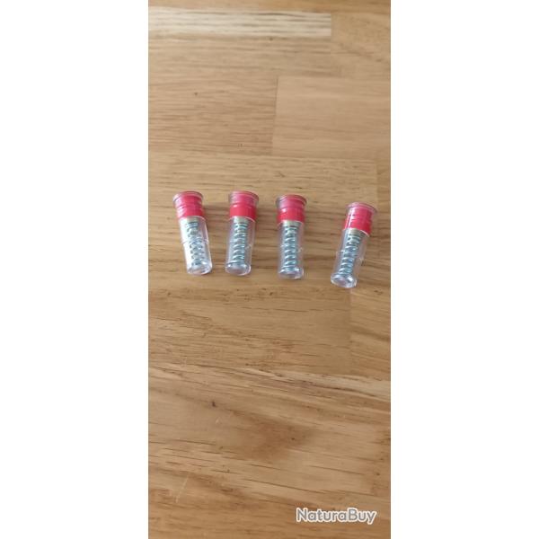 4 douilles amortisseurs calibre 38 - 357