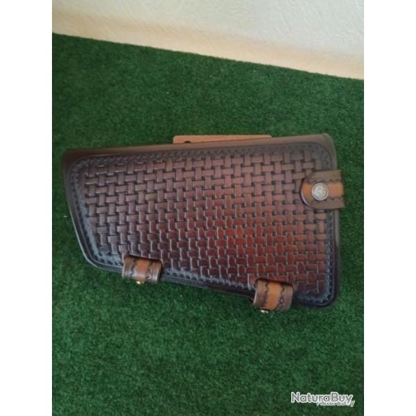 Cartouchiere cuir pour Marlin 1894