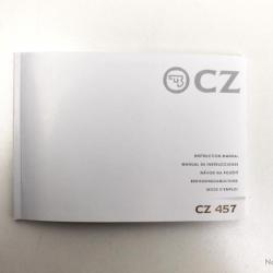 NOTICE CZ 457 NEUF