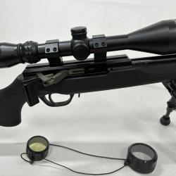 !! OCCASION !! CARABINE ISSC SPA 22LR+ AVEC LUNETTE KONUSPRO 3-9x50 ET BIPIED