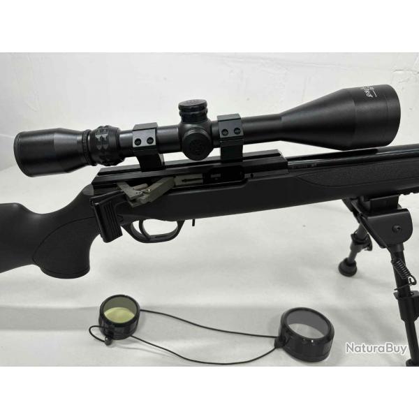 !! OCCASION !! CARABINE ISSC SPA 22LR+ AVEC LUNETTE KONUSPRO 3-9x50 ET BIPIED