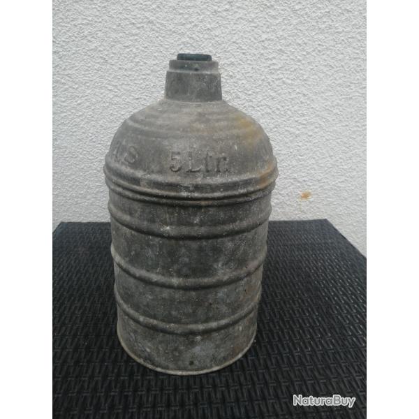 Ancienne bonbonne d'alcool pour troupe Allemande ww1 ww2
