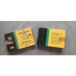 Vintage pour collection : 2 boîtes de 250 amorces rws large pistol -