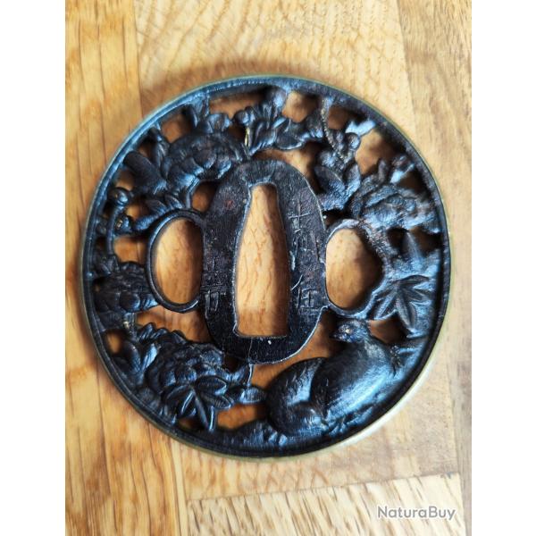 Tsuba de Choshu sign Choshu ju Masakata ?