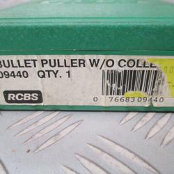 Extracteur d'ogive RCBS Bullet pullet W/O collet
