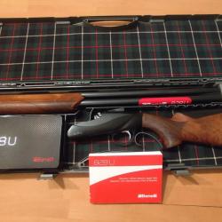 FUSIL SUPERPOSE BENELLI 828U BLACK CALIBRE 12/76 CANON DE 71 CM