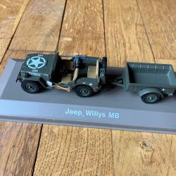 3 Modèles réduits: Jeep Willy's MB  &  Multiple GUN MOTOR CARRIAGE M16  &  GMC CCKW 353 de dépannage