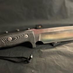 Couteau survie bushcraft LIONSTEEL M7