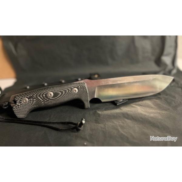Couteau survie bushcraft LIONSTEEL M7