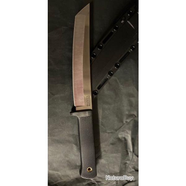 Couteau survie bushcraft COLDSTEEL acier San Mai