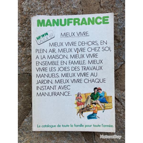 Lot de 3 Catalogues MANUFRANCE (1971 - 1978 - 1980)