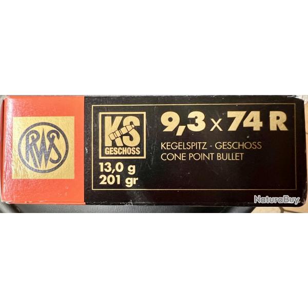Disponible !!! 9.3x74r RWS KS