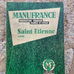 Lot de 3 Catalogues MANUFRANCE (1957 - 1958 - 1959)