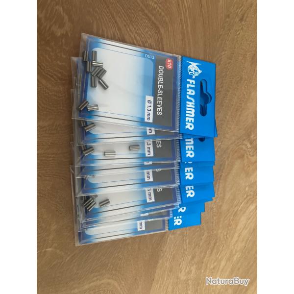 Lot de 10 double sleeves Flashmer