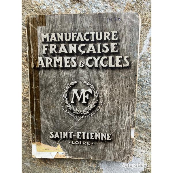 Lot de 3 Catalogues MANUFRANCE 1930 - 1932 - 1938