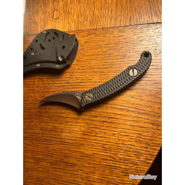 Couteau Turner CNC x Ed's manifesto elvia