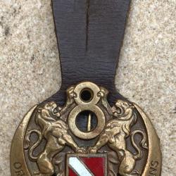 8° Régiment de Spahis Algériens, guilloché doré